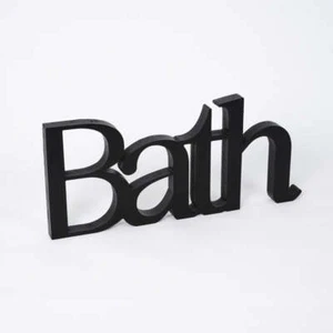 Targa in Legno da appoggio Bath - Picture 1 of 22