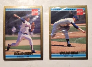 Donruss Nolan Ryan 1992 Coca Cola serie profesional, dos paquetes sin abrir - Imagen 1 de 2