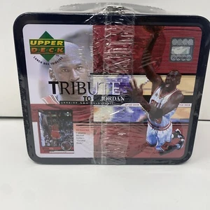 Factory Sealed 1999 Upper Deck "Tribute To Michael Jordan" Lunchbox 30-Card Set - Picture 1 of 7