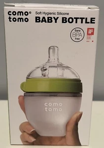 Authentic Comotomo Soft Hygienic Silicone Baby Bottle Sans BPA Free 150 ml 5 oz - Picture 1 of 5