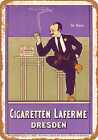 Panneau Métal - Cigarettes Turques Laferme Dresde -- Look Vintage