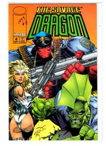 COMIC BOOK - IMAGE COMICS - THE SAVAGE DRAGON #4 ERIK LARSON COVER SEPT 1993 - Picture 1 of 1