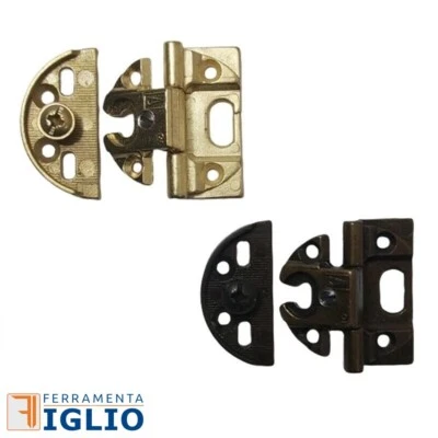 ANSELMI Cerniera per Armadio Anticata Cerniere per Mobili Antichi Stile Arte Povera A61
