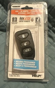Dorman Keyless Entry Remote Hyundai 2007 - 2015 99104 FOR ELANTRA & SONATA - Picture 1 of 2