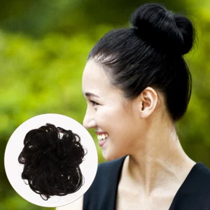 Messy Hair Wig Hair Piece Synthetic Fiber Hair Bun Messy Bun Hair Piece - Picture 1 of 12