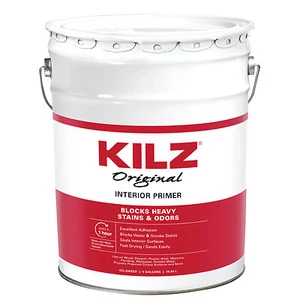 KILZ 10000 Oil Primer Original White Flat Oil-Based Alkyd 5 gal White - Picture 1 of 6