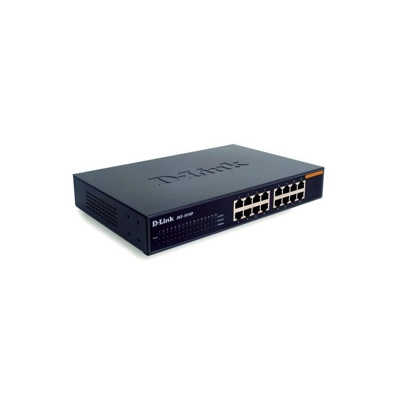 D-Link Unmanaged D-Link Des-1016D/E. Tipo Interruttore: No Gestito. Dimension - Immagine 1 di 1