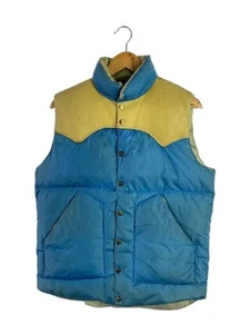H BAR C/Down Vest/M/Nylon/BLU - Picture 1 of 6
