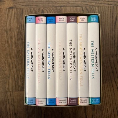 A Wainwright Pictorial Guides Lakeland Fells 50th Annv Edition Box Set - Image 1 of 4