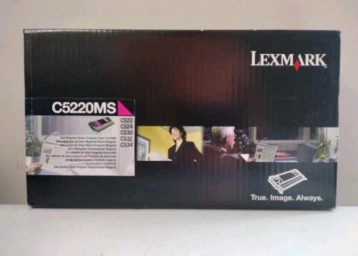 Genuine Lexmark C5220MS Magenta Toner Cartridge For C522 C524 C530 C532 C534 - Image 1 of 1