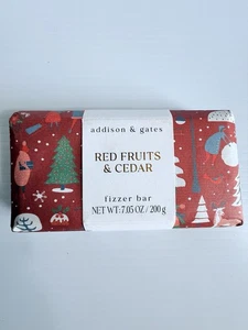 WORLD MARKET Addison & Gates Woodland collection Red Fruits Cedar Fizzer Bar New - Picture 1 of 3
