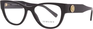 Versace VE3281B GB1 Black Demo Lens Women's Cat Eye Eyeglasses 53mm - Picture 1 of 5