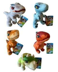 Neu Jurassic World Dinosaurier Plüsch 7 Zoll verschiedene Spielzeugfabrik - Bild 1 von 11