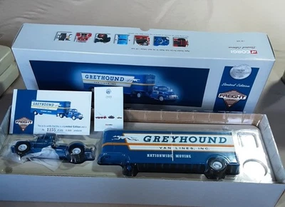 Diamond T620 Arctic With Fruegaul Trailer #53101 - Image 1 of 4