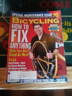 Complete Year Vintage 2002 Bicycling Magazine 11 Issues  - Image 1 of 4