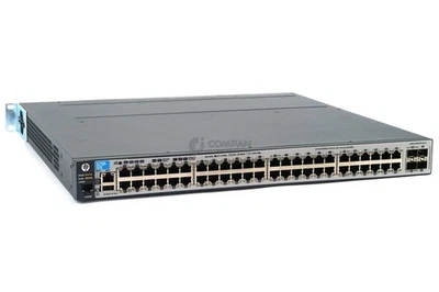 HP E3800-48G J9576A 48x RJ-45 1Gb 4x SFP+ 10Gb - Ethernet Switch - Image 1 of 4