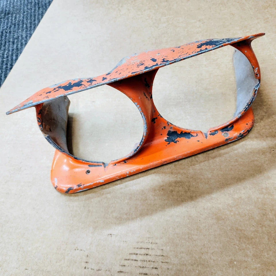 C3 Corvette RIGHT Headlight Bezel Passenger Side Head Lamp Trim OEM 68-82 GOOD - Image 1 of 4