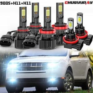 Combo 6x faros antiniebla altos bajos 6000K Fit Lincoln MKX 2007-2010 - Imagen 1 de 17
