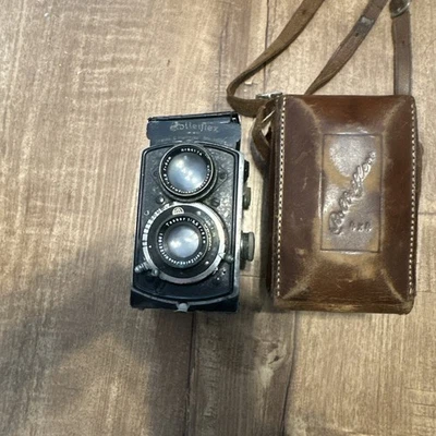 Vintage 1950 Franke & Heidecke Baby Rolleiflex Não Testado Para Peças - Imagem 1 de 4