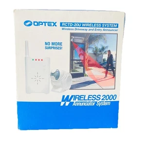 Optex Wireless 2000 annunciator system RCTD-20U - Wireless Driveway& Entry Alert - Picture 1 of 4