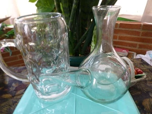 La Pesante Becher aus bearbeitetem Glas und katalanischem Pourrou mit Eiswinkel - Bild 1 von 3