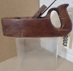 Antique Unmarked 10" Wood Plane - Lot 0003 - Picture 1 of 18