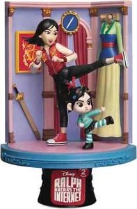 Statua Beast Kingdom Wreck-It Ralph 2: Mulan DS-054 D-Stage - Foto 1 di 2