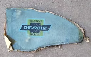 1955-57 Chevrolet Bel Air 2 Door Quarter Window Glass OEM Chevrolet Replacement - Bild 1 von 4