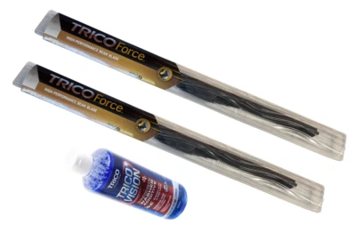 Holden XC Tigra Trico Force Front Wiper Blades & 500ml wiper fluid 2005-2007 - image 1 of 3