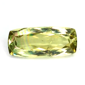 3.980CTS SUBLIME TOP COLOUR CHANGE YELLOW NATURAL DIASPORE CUSHION GEMSTONES - Picture 1 of 4