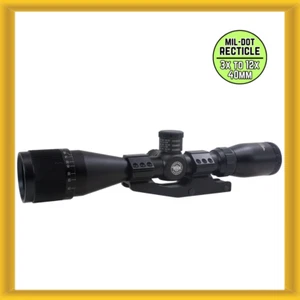 BSA Optics Tactical Weapon 3 to 12x40mm Rifle Scope Weaver Mount (Matte Black) - Picture 1 of 6