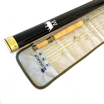 Custom North Fork Iconoglass 7’6” 4wt Fly Fishing Rod - Image 1 of 4