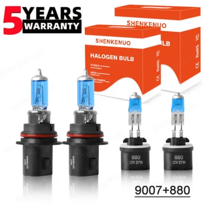 Juego de 4 faros halógenos delanteros + faros antiniebla para Pontiac Grand Am 1999-2005 Foto 1 de 4