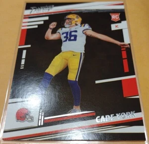 2022 Panini Prestige #392 Cade York RC  Base SP Browns LSU Tigers Kicker Rare ๐ - Picture 1 of 2