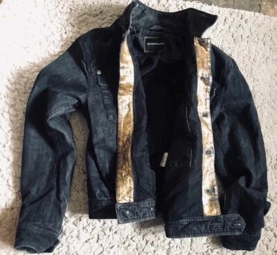 Chaqueta negra Emporia Armani para hombre - talla L Foto 1 de 4