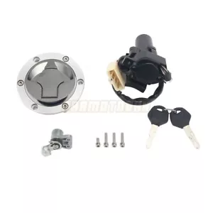 Ignition Switch Fuel Gas Cap Lock Key Set For Kawasaki EX250 NINJA250 2013-2017 - Picture 1 of 5
