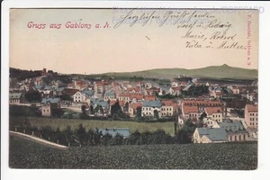 BÖHMEN , GRUSS AUS GABLONZ , JABLONEC NAD NISOU , 1901 - Picture 1 of 2