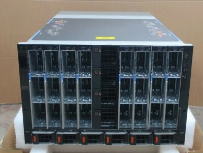 Dell PowerEdge MX7000 8x MX740c W/ 2x Gold 5215 512GB Ram 8.64TB SSD Storage - Image 1 of 4