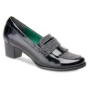 Amy Black/Grey Ros Hommerson Pump - Picture 1 of 10
