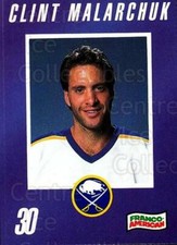 1990-91 Buffalo Sabres Campbells #16 Clint Malarchuk