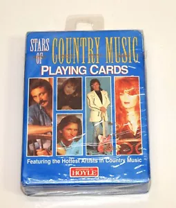 Vintage 1996 STARS OF COUNTRY MUSIC Playing Cards No. 6925 Factory Sealed Deck - Bild 1 von 4
