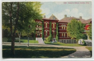 School of Mines Golden Colorado 1910c Postkarte - Bild 1 von 1