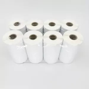 4 x 6 Mobile Printer Labels White (8 Rolls) 105 labels per roll .75" core - Picture 1 of 5
