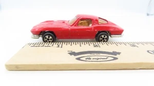 Vintage Diecast 1963 Red Corvette Split Window Coupe Made in Hong Kong - Picture 1 of 14