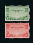 Genuine Scott #C21 C22 F-Vf Set Of 2 Stamps Mint Og Nh Air Mail Issue #15733