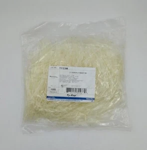 Thomas & Betts TY23M 3.5/8 Inch Cable Tie, Ty-Rap 1000/Bag (16 in stock) - Picture 1 of 3