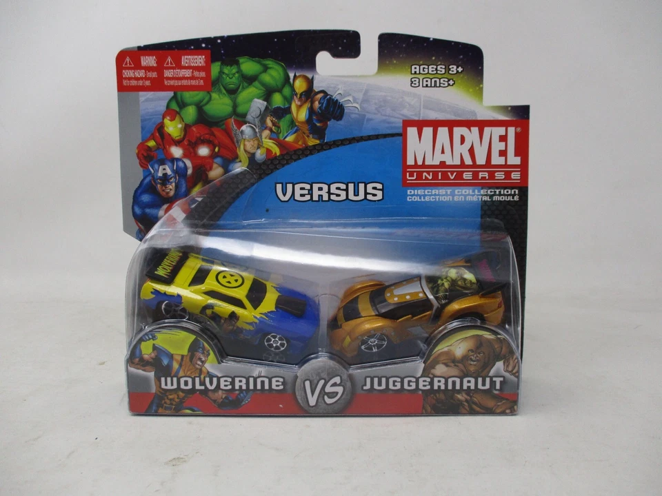 Maisto Marvel Universe Versus Diecast 2 Pack - Wolverine vs Juggernaut - Image 1 of 1