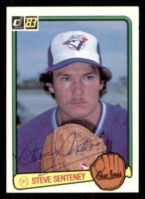 1983 Donruss Baseball #52 Steve Senteney Signed Autograph (no COA) *e1 - Image 1 of 2