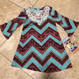 New Tween Diva Vintage Style Dress Size 5 - Picture 1 of 6