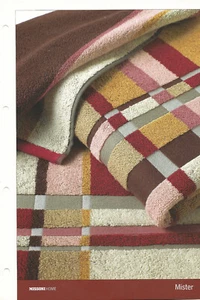 MISSONI  HOME TOWEL SET COTTON ECOLOGIC  DOUBLE FACE 16x24in 24x43in  MISTER 156 - Picture 1 of 9